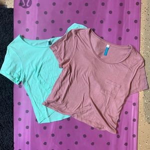 Bundle Crop Top Tees